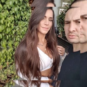 אורין גולי סלפי עם לאזר מומחה לתוספות שיער